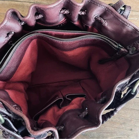 Lockheart Large Floral Suede Shoulder Bag - Picture 8 of 14